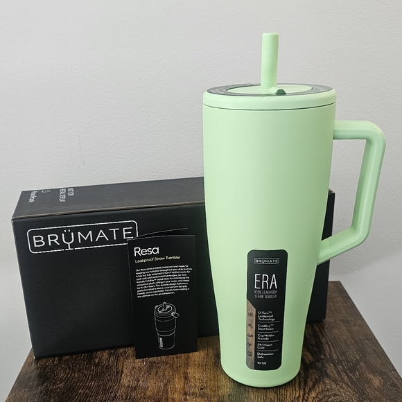 NWT BrüMate Mint Green Era 40 Oz. Tumbler - Picture 1 of 4
